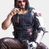 Asal Vision Vests | Johnny Silverhand Cyberpunk 2077 Keanu Reeves Vest Black