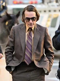 Asal Vision Blazers | Joker Folie a Deux Arthur Fleck Suit Brown