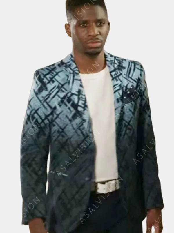 Asal Vision Blazers | Julien Emily In Paris Fleece Printed Blazer