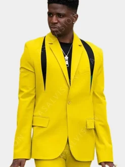 Asal Vision Blazers | Julien Emily In Paris Season 3 Blazer Yellow