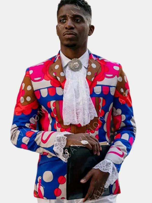 Asal Vision Blazers | Julien Emily In Paris Season 3 Multicolor Blazer Multicolor Printed Design