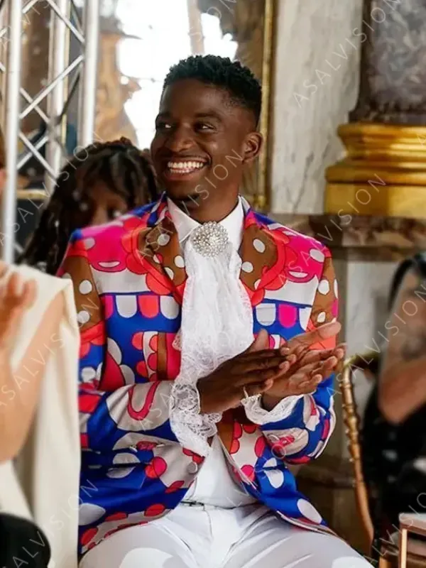 Asal Vision Blazers | Julien Emily In Paris Season 3 Multicolor Blazer Multicolor Printed Design