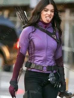 Asal Vision Leather Jackets | Kate Bishop Hawkeye Jacket Purple