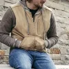Asal Vision Vests | Kayce Dutton Yellowstone Cotton Vest Brown