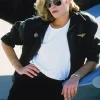 Asal Vision Black Jackets | Leather Jackets | Kelly McGillis Top Gun Jacket Black