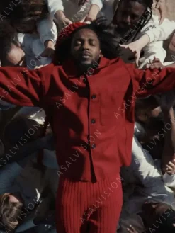 Asal Vision Cotton Jackets | Kendrick Lamar Count Me Out Jacket Red