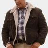 Asal Vision Cotton Jackets | Kevin Costner Let Him Go Jacket Brown