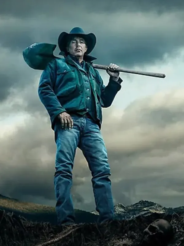 Asal Vision Cotton Jackets | Kevin Costner Yellowstone John Dutton Jacket Grey