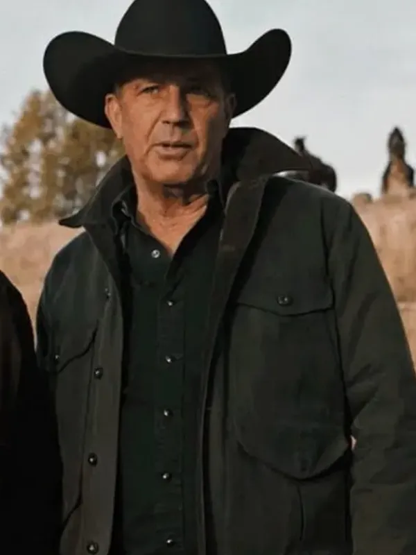 Asal Vision Cotton Jackets | Kevin Costner Yellowstone John Dutton Jacket Grey