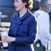 Asal Vision Women Coats | Kitty Oppenheimer Emily Blunt Coat Blue