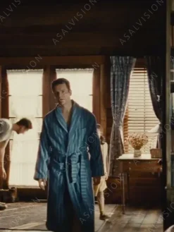 Asal Vision Men Coats | Knock At The Cabin 2023 Eric Bathrobe Blue