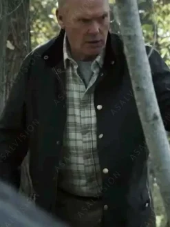 Asal Vision Cotton Jackets | Knox Goes Away 2024 Michael Keaton Jacket Black