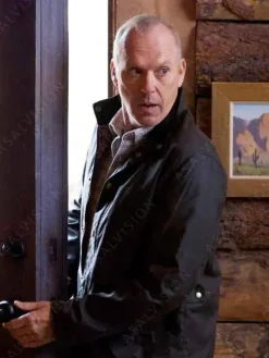 Asal Vision Cotton Jackets | Knox Goes Away 2024 Michael Keaton Jacket Black