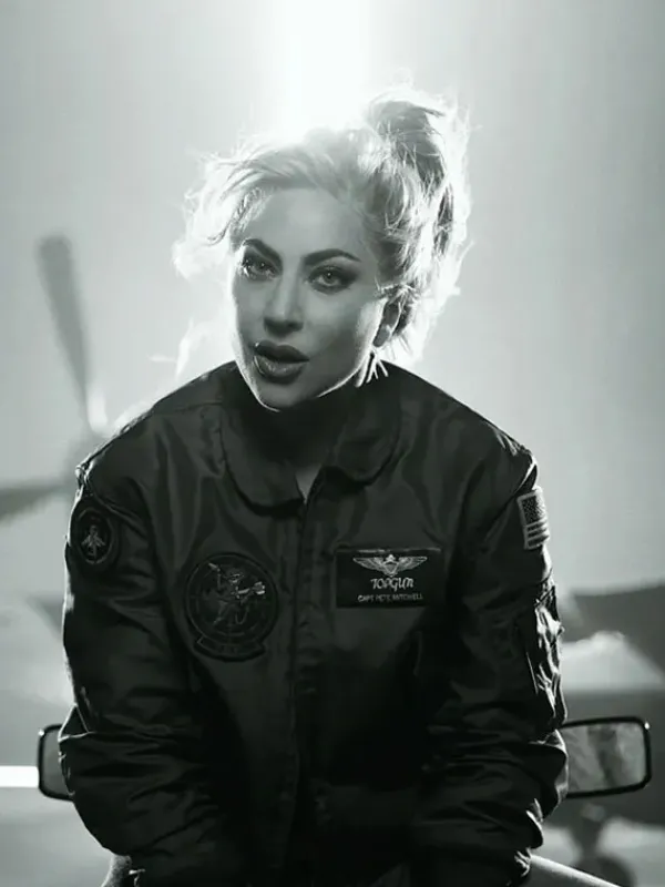 Asal Vision Cotton Jackets | Lady Gaga Top Gun Jacket Green