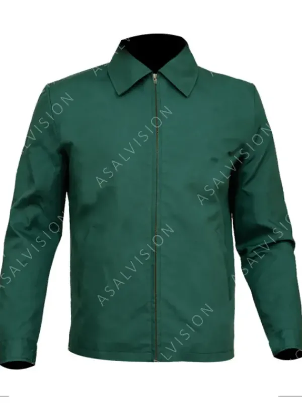 Asal Vision Cotton Jackets | Ladybug Bullet Train Brad Pitt Green Jacket