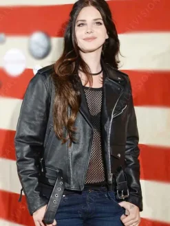 Asal Vision Leather Jackets | Lana Del Rey Leather Jacket Black