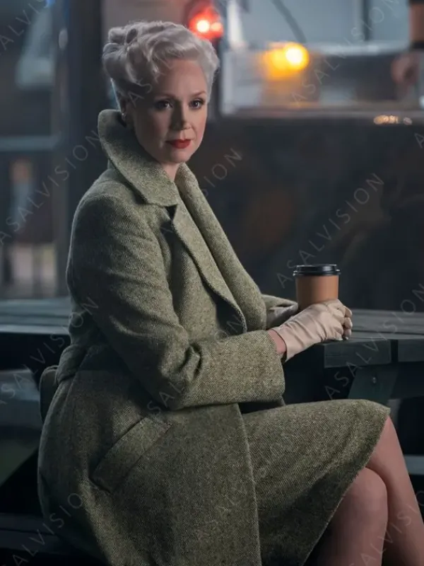 Asal Vision Women Coats | Larissa Weems Wednesday Wool Coat Green