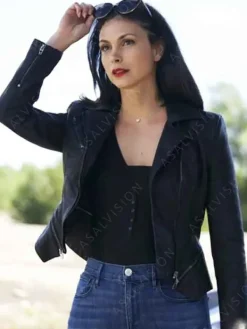 Asal Vision Leather Jackets | Last Looks Lorena Nascimento Leather Jacket Black