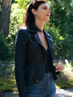 Asal Vision Leather Jackets | Last Looks Lorena Nascimento Leather Jacket Black