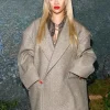 Asal Vision Women Coats | Launch Party Rihanna Oversized Wool Coat Grey