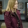 Asal Vision Cotton Jackets | Law and Order SVU Kim Rollins Parka Jacket Maroon