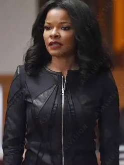 Asal Vision Cotton Jackets | Lethal Weapon Trish Murtaugh Jacket Black