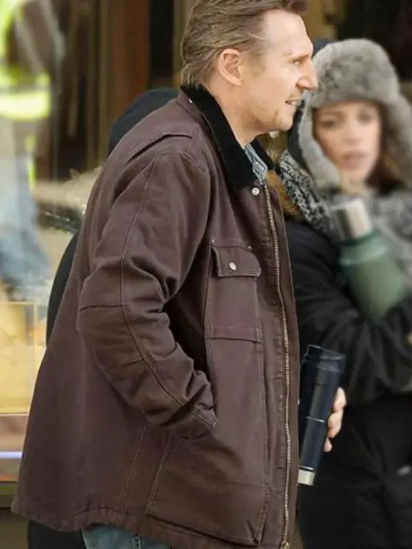 Asal Vision Cotton Jackets | Liam Neeson Honest Thief Cotton Brown Jacket Dark Brown