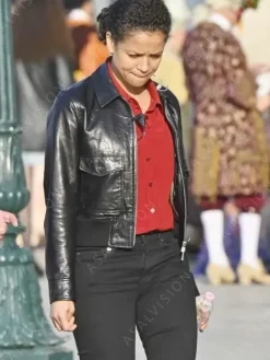 Asal Vision Leather Jackets | Lift 2024 Gugu Mbatha-Raw Leather Jacket Black