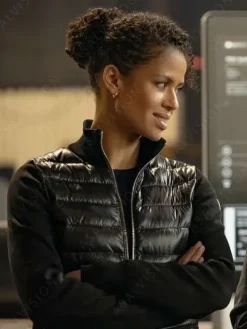Asal Vision Cotton Jackets | Lift 2024 Gugu Mbatha-Raw Puffer Jacket Black