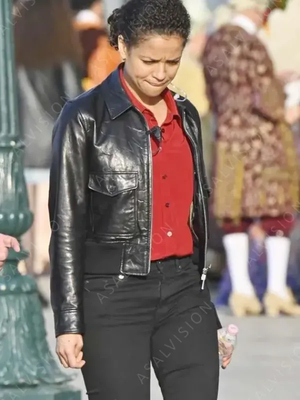 Asal Vision Leather Jackets | Lift 2024 Gugu Mbatha-Raw Leather Jacket Black