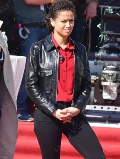 Asal Vision Leather Jackets | Lift 2024 Gugu Mbatha-Raw Leather Jacket Black