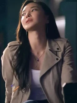 Asal Vision Leather Jackets | Lift 2024 Kim Yoon-ji Jacket Beige