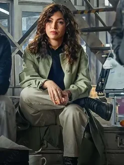 Asal Vision Women Coats | Lift 2024 Úrsula Corberó Long Coat Green