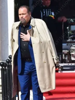 Asal Vision Men Coats | Lift 2024 Vincent D’Onofrio Trench Coat Off-White
