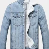 Asal Vision Denim Jackets | Light Blue Denim Jacket Sky Blue