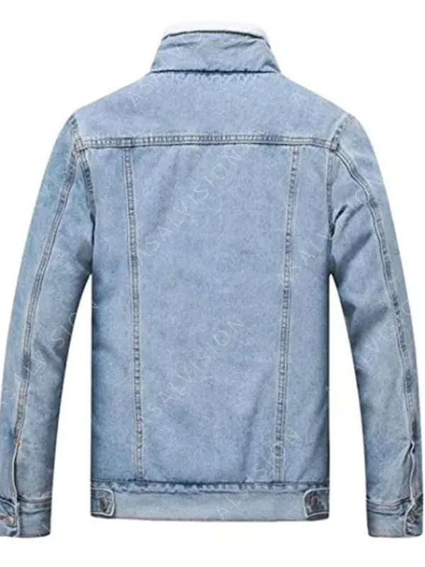 Asal Vision Denim Jackets | Light Blue Denim Jacket Sky Blue