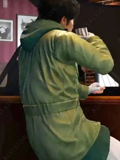 Asal Vision Cotton Jackets | Like A Dragon Infinite Wealth Yu Nanba Jacket Green