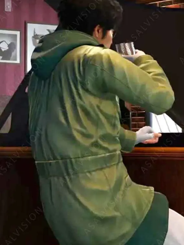 Asal Vision Cotton Jackets | Like A Dragon Infinite Wealth Yu Nanba Jacket Green