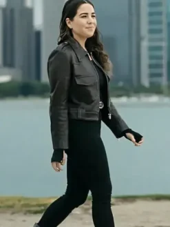 Asal Vision Black Jackets | Leather Jackets | Liliana Power Book IV Audrey Esparza Leather Jacket Black