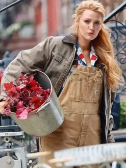Asal Vision Cotton Jackets | Lily Bloom It Ends with Us 2024 Jacket Grey