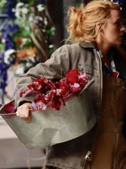 Asal Vision Cotton Jackets | Lily Bloom It Ends with Us 2024 Jacket Grey