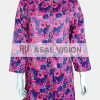 Asal Vision Women Coats | Lily Collins Emily In Paris Emily Cooper Floral Coat Multicolor Floral Design