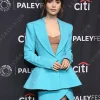 Asal Vision Blazers | Lily Collins Emily in Paris Season 3 Sky Blazer Blue