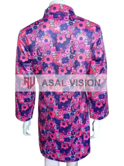 Asal Vision Women Coats | Lily Collins Emily In Paris Emily Cooper Floral Coat Multicolor Floral Design