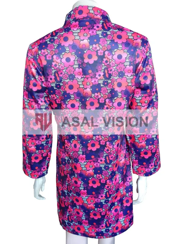 Asal Vision Women Coats | Lily Collins Emily In Paris Emily Cooper Floral Coat Multicolor Floral Design
