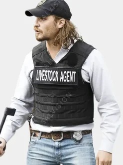 Asal Vision Vests | Livestock Agent Yellowstone Vest Black
