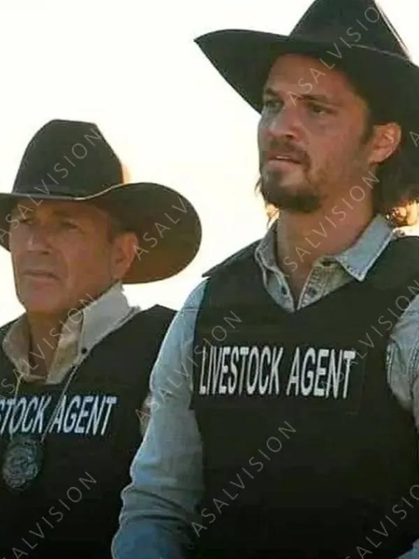 Asal Vision Vests | Livestock Agent Yellowstone Vest Black