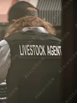 Asal Vision Vests | Livestock Agent Yellowstone Vest Black