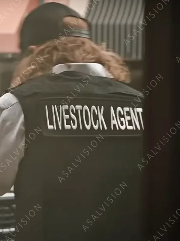 Asal Vision Vests | Livestock Agent Yellowstone Vest Black