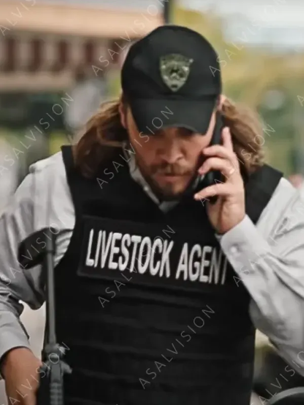 Asal Vision Vests | Livestock Agent Yellowstone Vest Black